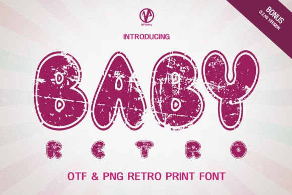 Baby Retro: The Vintage Display Font for Bold Campaign Headlines