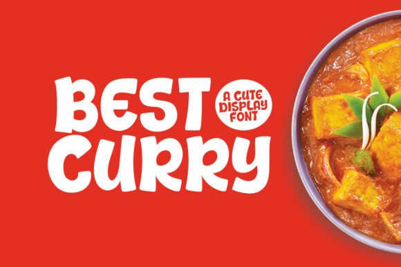 Best Curry Display Font for Modern Brand Identity