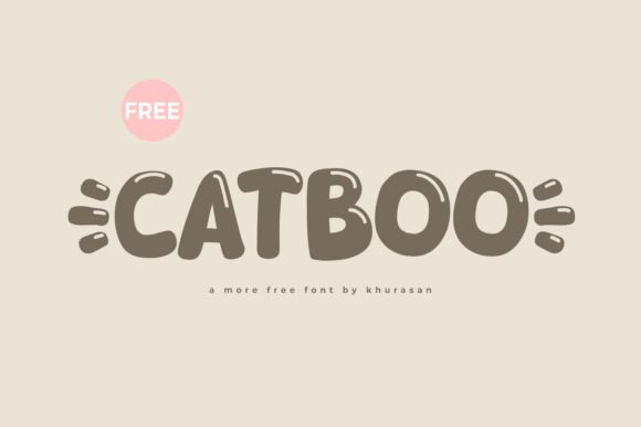 Catboo Display Typeface for Modern Brand Identity