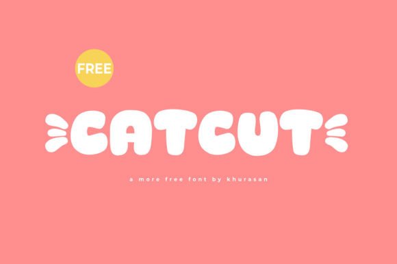 Catcut: The Modern Display Typeface for Editorial Design