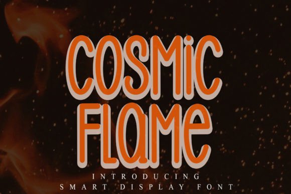 Cosmic Flame: The Elegant Display Font for Modern Web Design