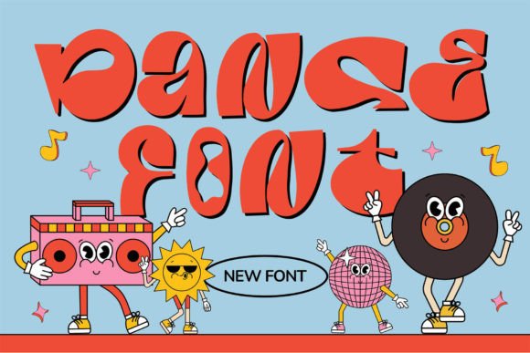 Dance: The Playful Display Font for Engaging Editorial Design
