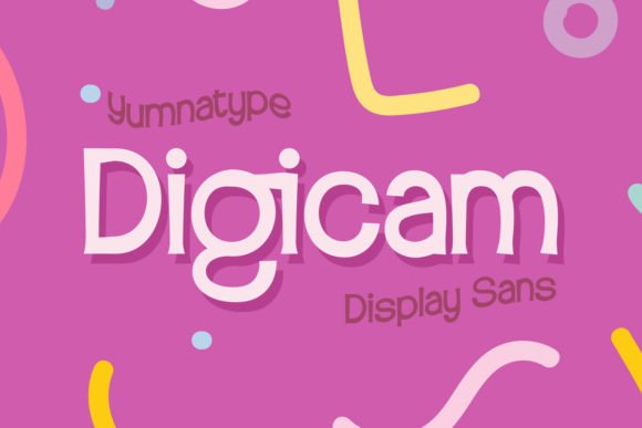 Digicam: The Playful Serif Display Font for Modern Editorial Design