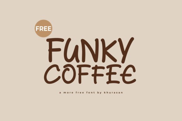 Funky Coffee Typeface Review for Editorial Design