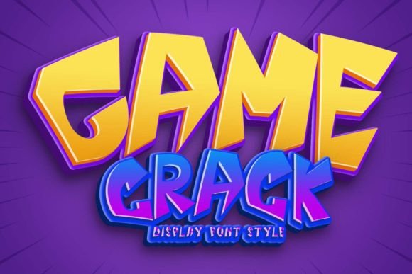 Game Crack: The Elegant Display Font for Handmade Creators