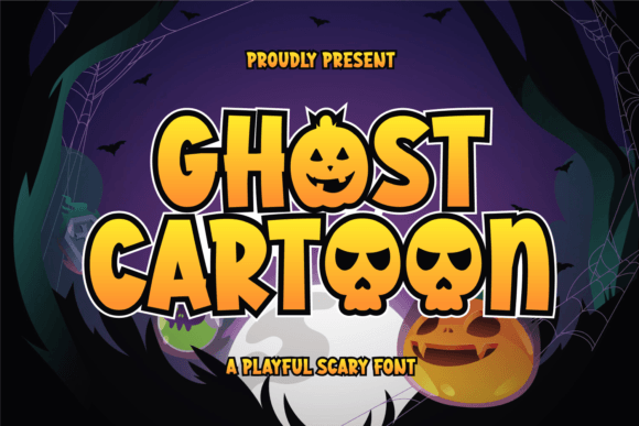 Ghost Cartoon: The Spooky Display Font for Halloween Creations