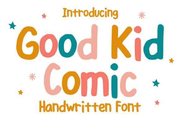 Good Kid Comic: The Playful Typeface for Bold Branding