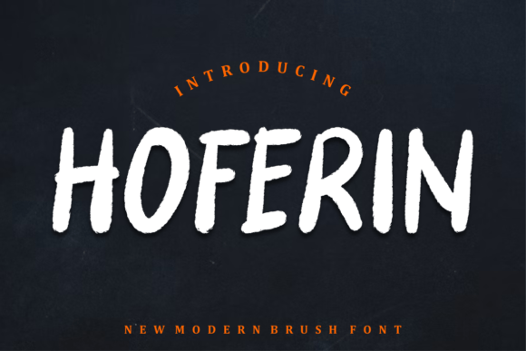 Hoferin: The Bold Display Typeface for High-Impact Web Design