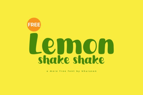 Lemon Shake Shake: The Modern Display Typeface for High-Impact Campaigns
