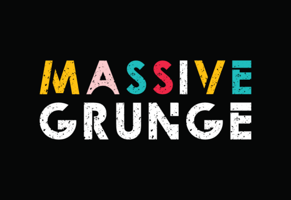 Massive Grunge: The Ultimate Display Font for Bold Campaigns