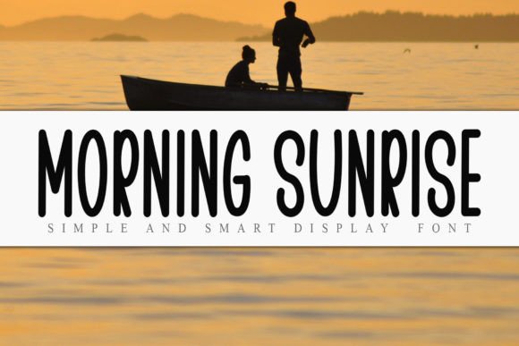 Morning Sunrise: A Sweet Handwritten Display Font for Editorial Design