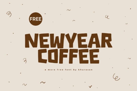 Newyear Coffee Typeface: Modern Display Font for Scroll-Stopping Designs
