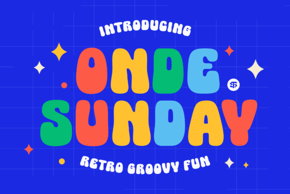 Onde Sunday: A Retro Display Typeface for Modern Editorial Design