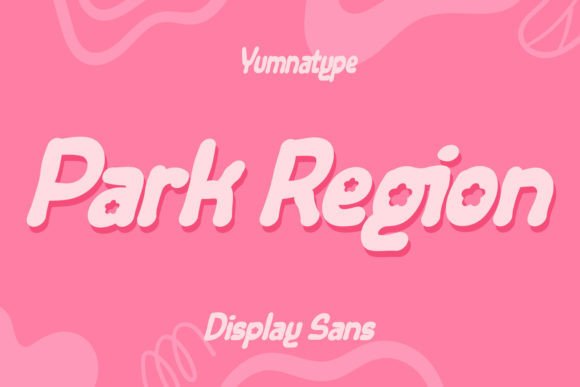 Park Region: The Perfect Display Font for Handmade Crafts