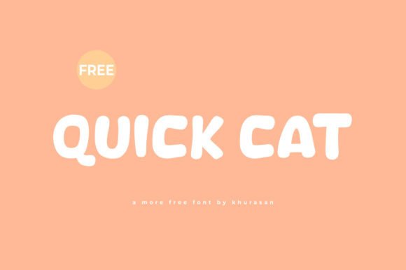 Quick Cat: A Modern Display Typeface for Premium Brand Identity Projects