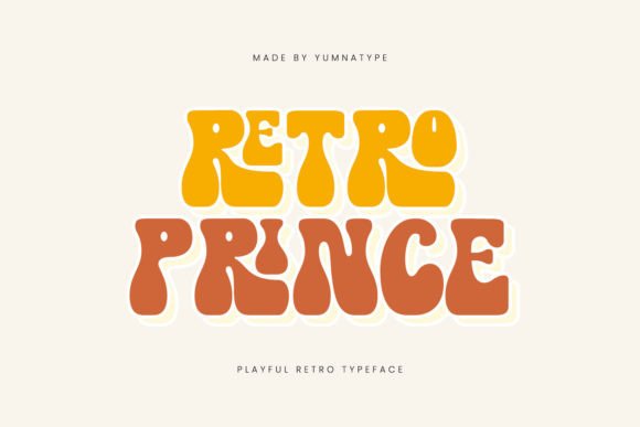 Retro Prince: A Premium Display Font for Unique Brand Identity