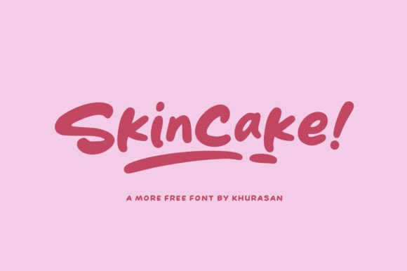 Skincake Font Review: Elevating Handmade Brand Identity