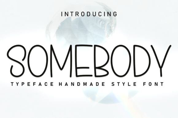 Somebody: The Handwritten Display Font for Editorial Design