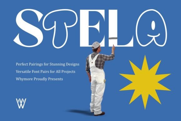 Stela: A Modern Display Typeface for Digital Branding
