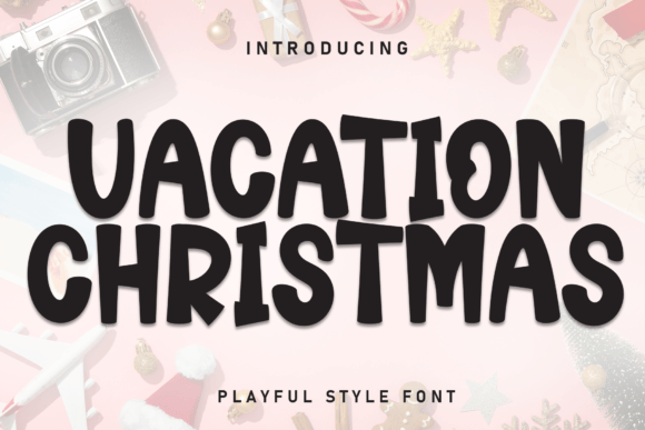 Vacation Christmas: The Holiday Display Font for Scroll-Stopping Campaigns